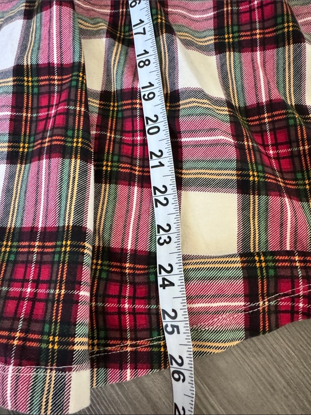 Hanna Andersson 6-7 Girls' Plaid Long Sleeve Skater Dress tartan holiday
